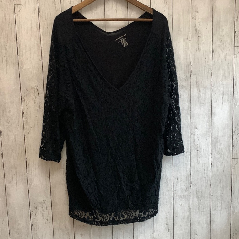 Lane Bryant Lace Shirt
